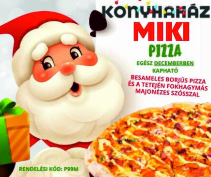 ÚJ!  Miki Pizza 2025
