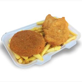 [F93] Rántott camembert és rántott csirkemell