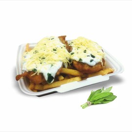 [F31] Cicegebundás csirkemell medvehagymás szósszal és sajttal